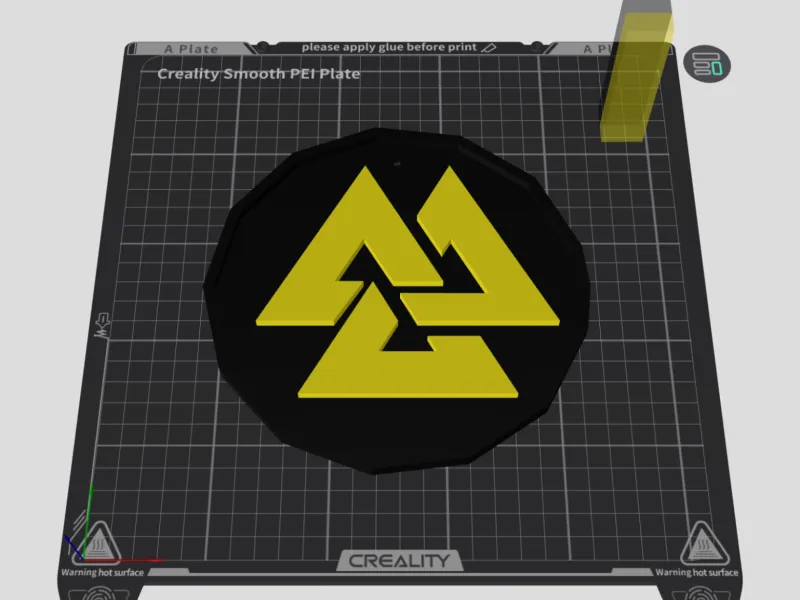 VALKNUT SYMBOL WALL DECOR