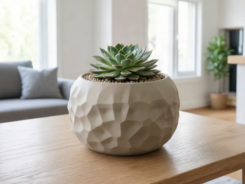 Vaso Geometrico | 26005 C |  Vaso Decorativo per Piante