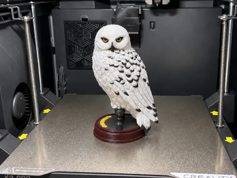 Hedwig – Búho de Harry Potter | Figura de exhibición multicolor
