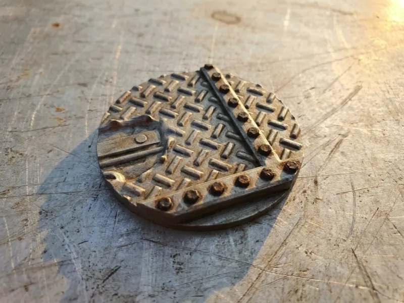 Miniature terrain Base _ B11