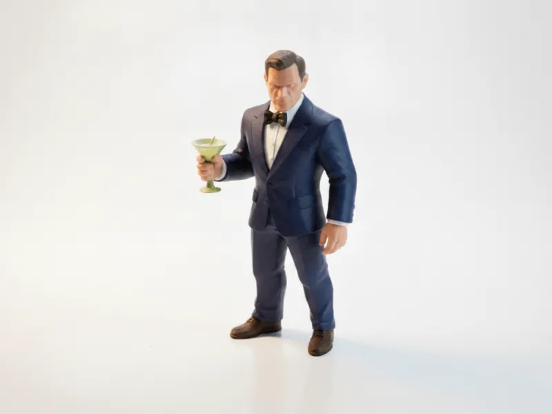James Bond Figurine Movies & TV Collectible 3D Printable