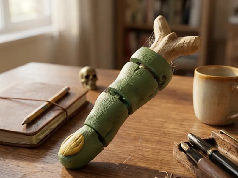 Flexi Zombie Finger - Print-in-Place Articulated Toy