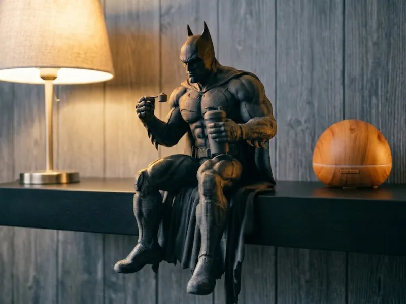 Batman Post-Workout: Ultra-Detailed Statue