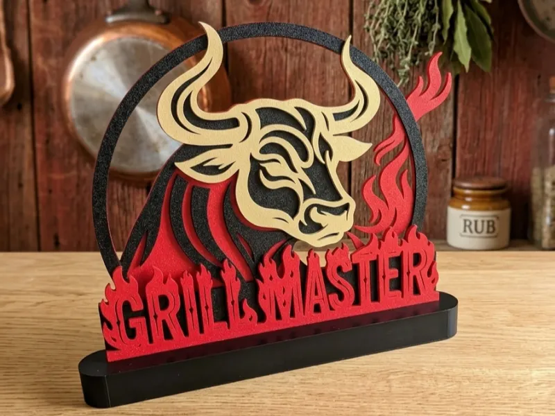 Grillmaster Bullen-Trophäe