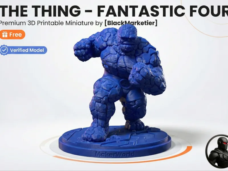 The Thing - Fantastic Four | Detailed Miniature