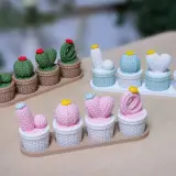 LOVE · 针织仙人球摆件 ｜螺纹组装｜免支撑易打印