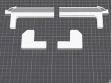 refrigerator mount, bracket-0