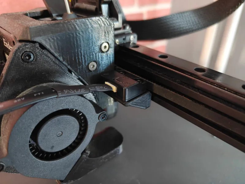 Ender 3 V3 KE/SE ADXL mount accelerometer