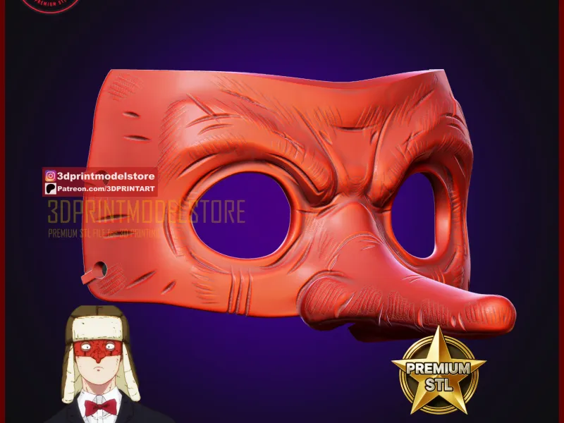 Dorohedoro Fujita Mask - Anime Cosplay Helmet Halloween