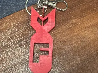 F Bomb keychain