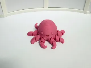 🐙💜 Pulpo Bebé Flexi Articulado