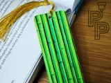 Smaragdgrünes Bambus-Lesezeichen-0