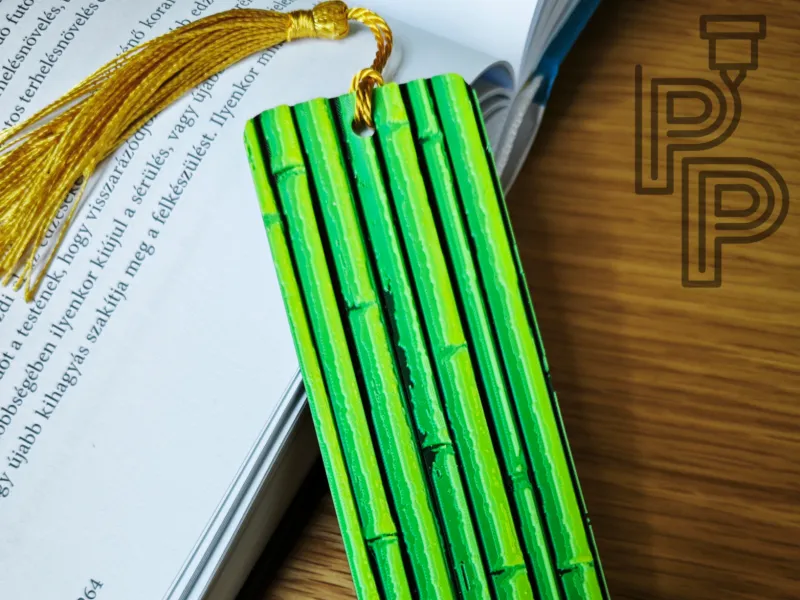 Emerald Bamboo Bookmark