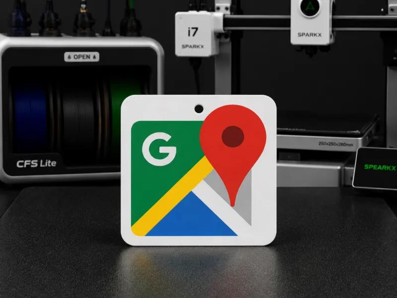 Llavero Google Maps