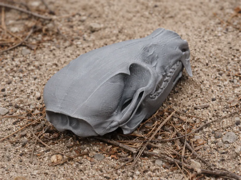 Coati Skull