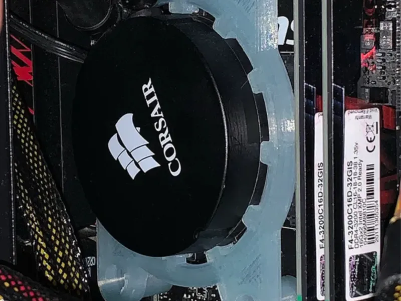 Corsair AM4水冷クーラーサポート