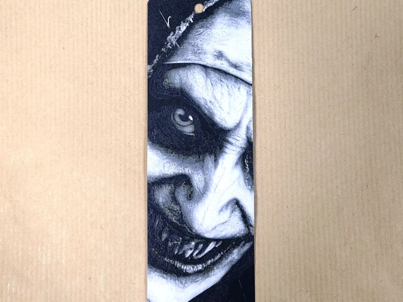 Bookmark horror nun