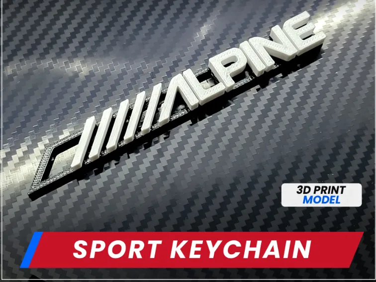 ALPINE sport sleutelhanger