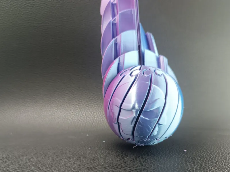 Bola de Caveira Torcida - Brinquedo Antiestresse