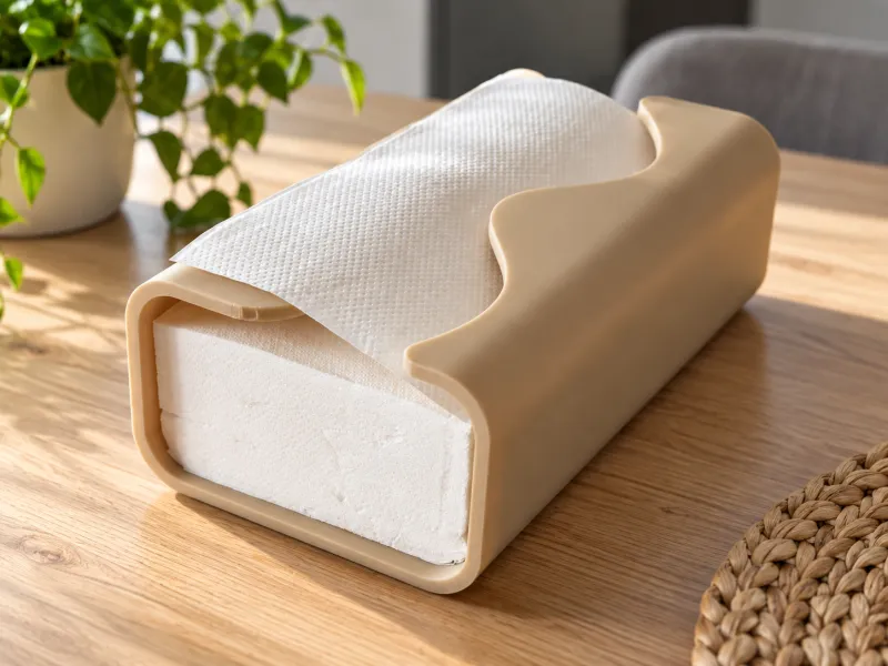 Wellenförmiger Küchenpapierhalter – Papiertuchspender