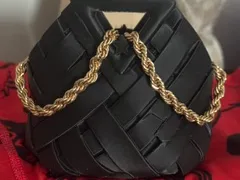 Geometric Weave Purse