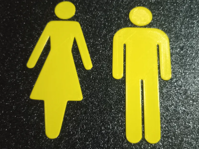 Tuvalet / WC Tabelası