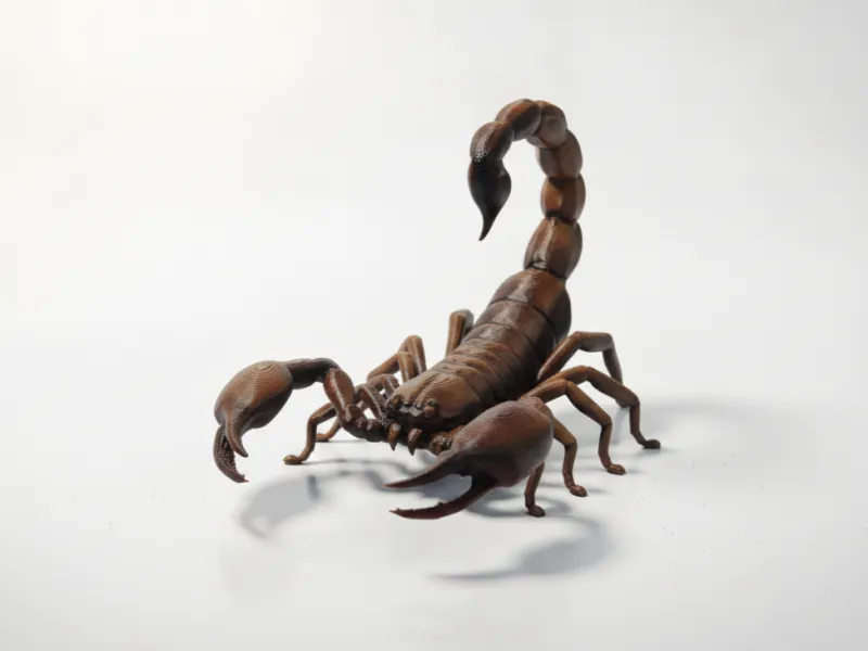 Scorpion Figurine Gaming Collectible 3D Printable