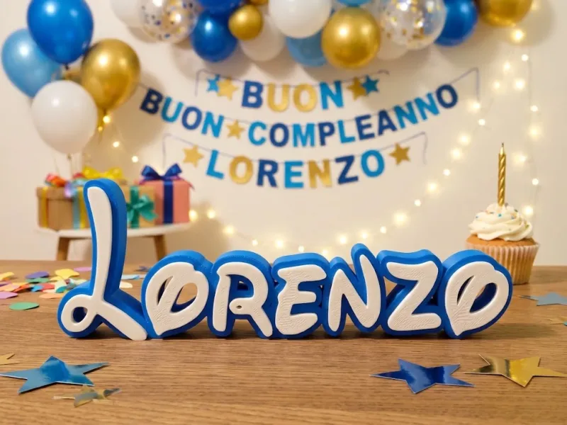 Lorenzo Disney name decorative