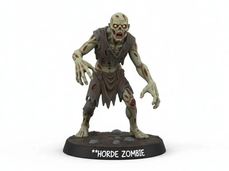 DyD Miniatures Horde Zombie 042