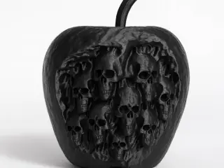 THE FORBIDDEN APPLE / HOMEDECOR / HALLOWEEN DECOR