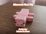 Minecraft Flexi Pig - Multicolor-0