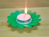 LeafGlow Tea Light Holder 🍃🕯️-0
