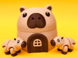 Articulated Capybara And House Storage Box: Flexi Animal-0