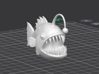 rubber angler fish