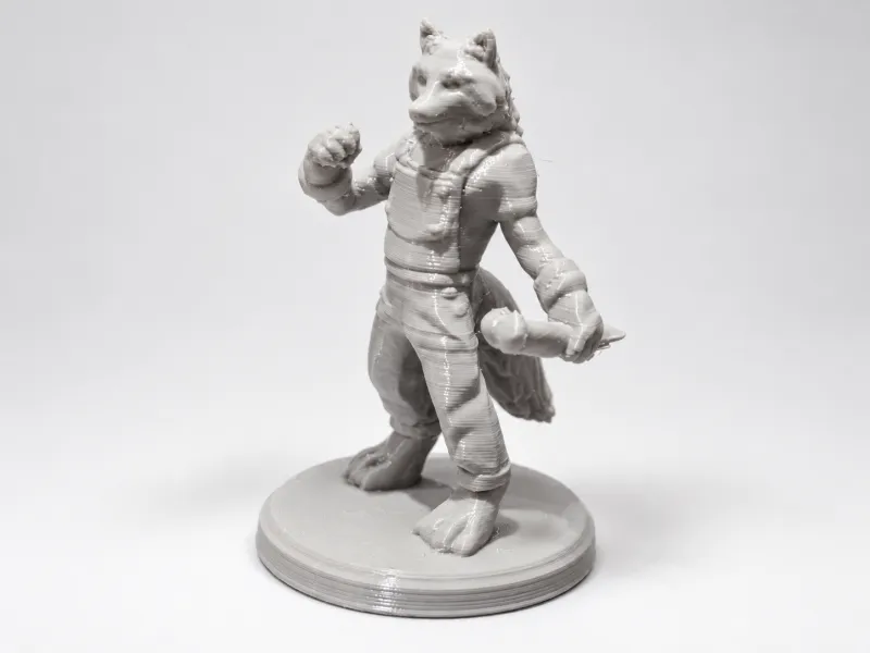 Border Collie Humanóide – Miniatura de Fantasia de 32mm