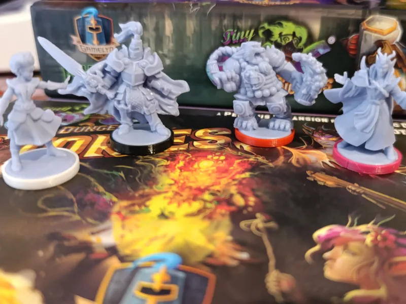 أطواق مجسمات Tiny Epic Dungeons (18 ملم) | TMD