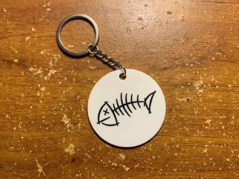 Keychain Espina peixe1