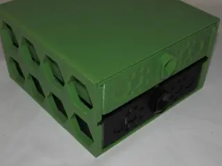 Storagebox 2 Drawer, minimal material usage
