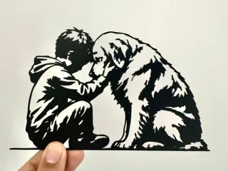 Emotional Dog & Boy