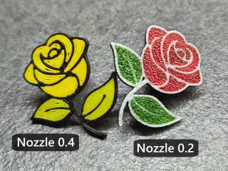 Rose Lapel Pin – Elegant Multicolor Brooch