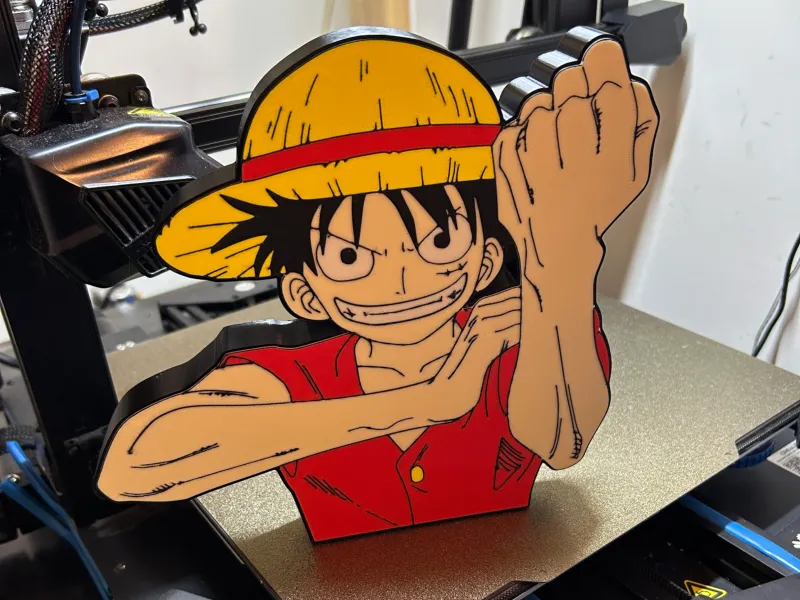 LICHTBOX LUFFY ONE PIECE