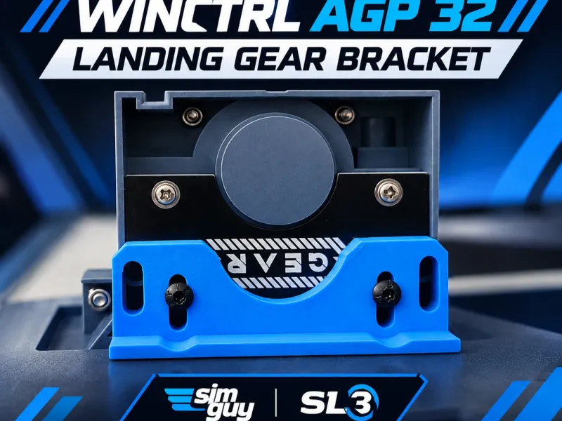 WINCTRL AGP32 Metalen Landingsgestel voor simguy a320 mip of SL3