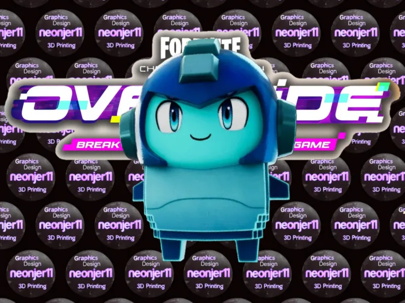 38-Fortnite Megaman Sprite