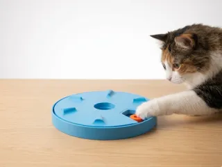 猫用智能转盘宠物玩具