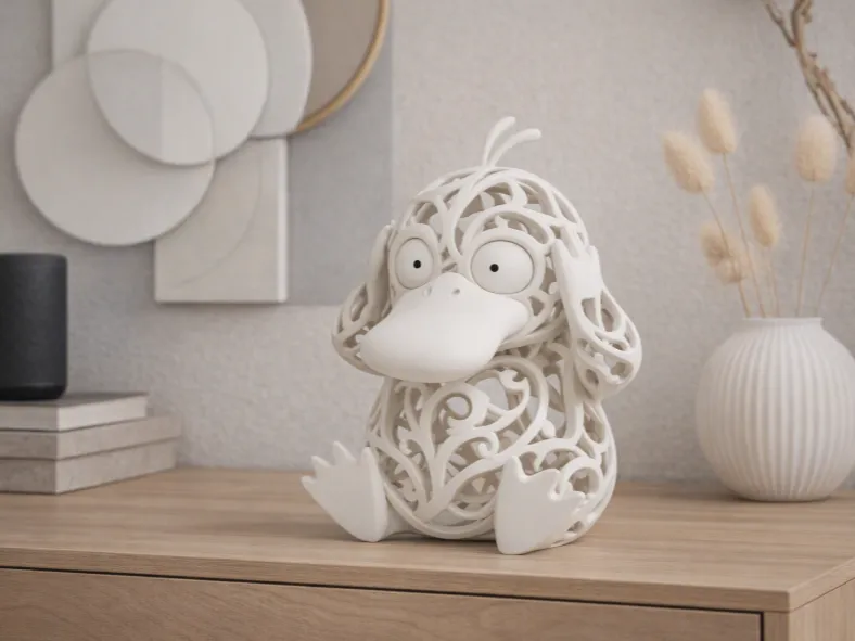 Psyduck Filigrana Ornamental 10 cm