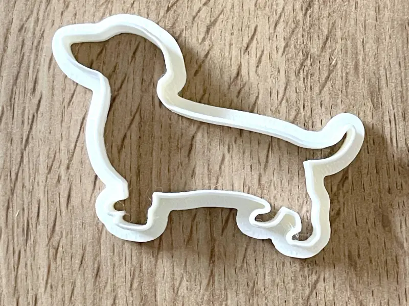 Teckelvormige koekjesuitsteker, hond, bakken, uitsteker, Dogery