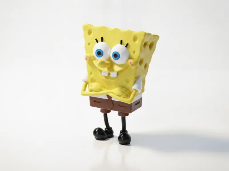 Figurina 3D stampabile di SpongeBob SquarePants