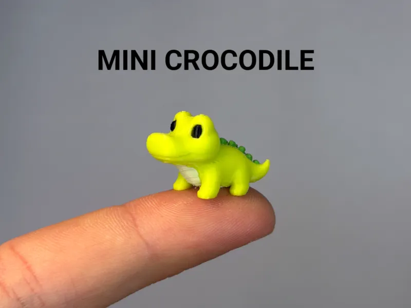 Mini-Babykrokodil