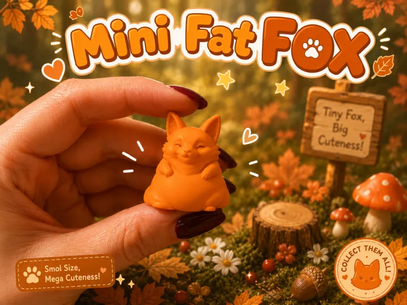 Mini Dikke Vos – Grappige Collectie
