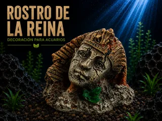 Ancient Pharaoh Mask Aquarium Decoration